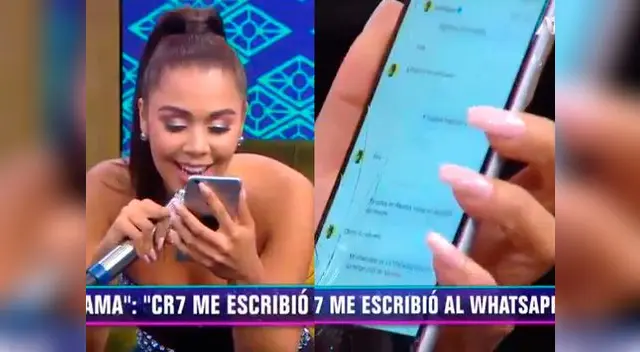 Alexandra Méndez revela las conversaciones que mantuvo con Cristiano Ronaldo Alexandra Méndez revela las conversaciones que mantuvo con Cristiano Ronaldo