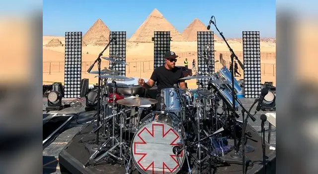 Red Hot Chili Peppers brindarán concierto en las pirámides de Egipto y se podrá ver gratis por YouTube 