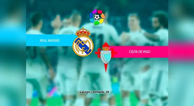 Sigue el encuentro entre Real Madrid vs. Celta de Vigo EN VIVO