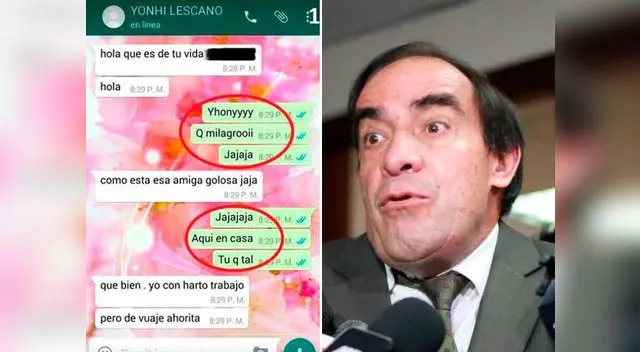Según denunciante, Yonhy Lescano usaba frases en doble sentido desde el 2016
