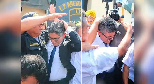 Botellazos, empujones y escupitajos contra José Domingo Pérez