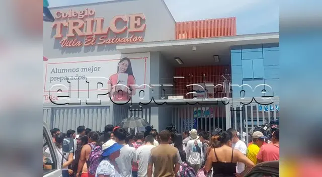 Colegio Trilce de Villa El Salvador fue escenario de una tragedia