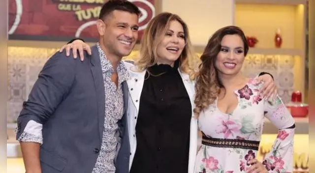 La "Señito" feliz con Ethel y Yaco