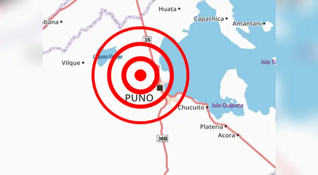 Población de Puno se asustó por fuerte sismo