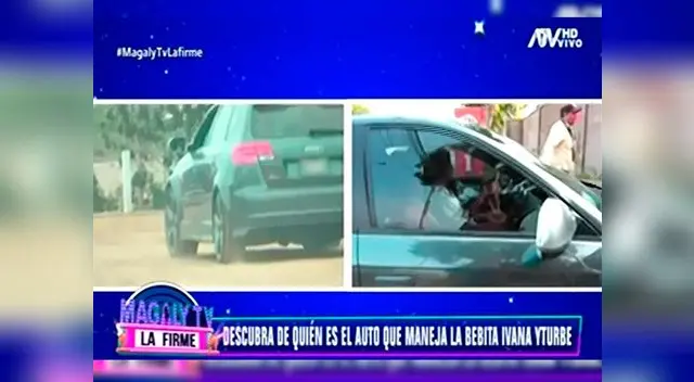 Ivana Yturbe ahora es ampayada manejando el Audi de Mario Irivarren Ivana Yturbe ahora es ampayada manejando el Audi de Mario Irivarren