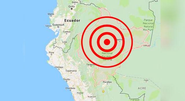 Remezón causó zozobra en la ciudad de Loreto