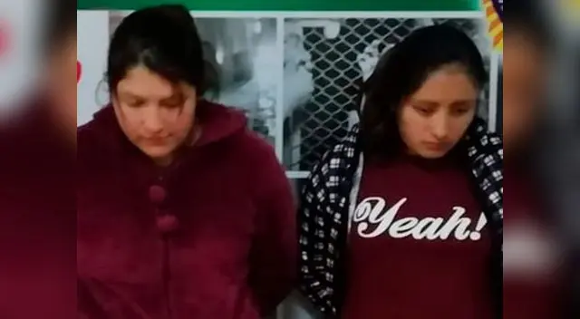 Presuntas proxenetas detenidas en Huancayo Presuntas proxenetas detenidas en Huancayo