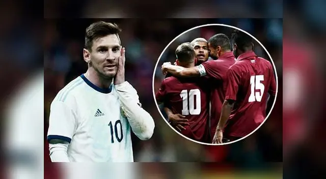 Argentina perdió 1 - 3 ante cuadro vinotinto