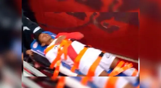 Perú vs. Paraguay EN VIVO | Chiristofer Gonzales sufrió lesión durante encuentro