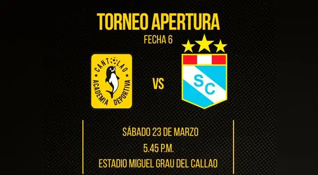 No te pierdas el partidazo entre Cantolao vs. Cristal EN VIVO por El Popular