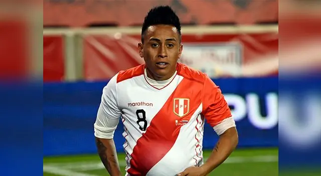 Christian Cueva dijo que estaba buscando un gol en la selección