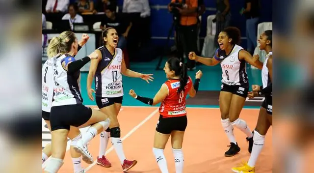 San Martín salió campeón ante Circolo por la LNSV. FOTO: FPV