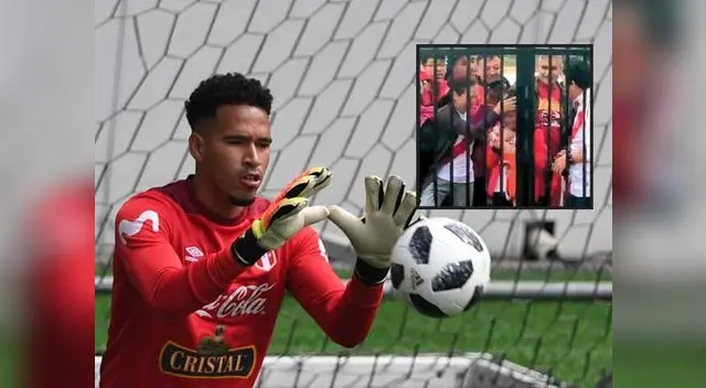 Gallese tuvo activa participación en los entrenamientos