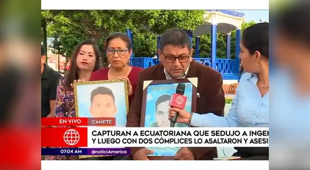 Padres de ingeniero asesinado piden justicia