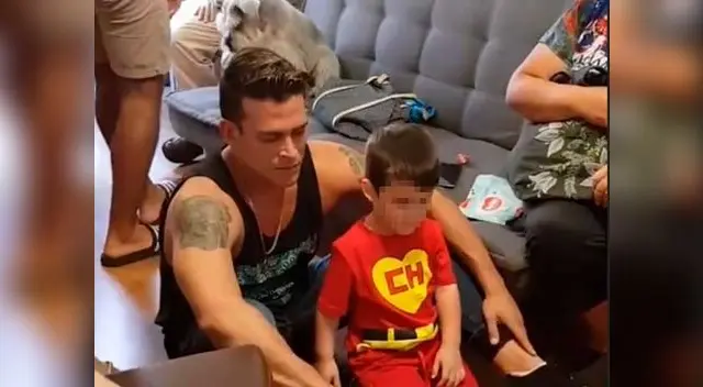 Christian Domínguez habló sobre su hijo