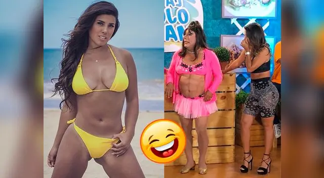 'Clon' sorprendió a salsera en programa cómico