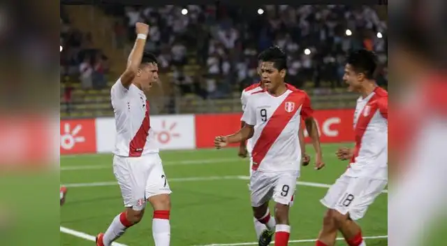 Yuriel Celi celebra su gol ante Bolivia en el Sudamericano Sub 17 Yuriel Celi celebra su gol ante Bolivia en el Sudamericano Sub 17