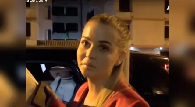 Brunella Horna se mostró muy sensible al momento de contar lo sucedido, pero afirmó sentirse bien