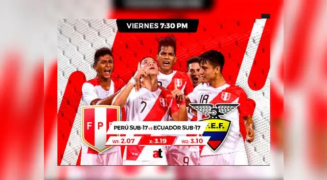 Perú vs. Ecuador: selección peruana Sub está como favorito para triunfar en esta contienda