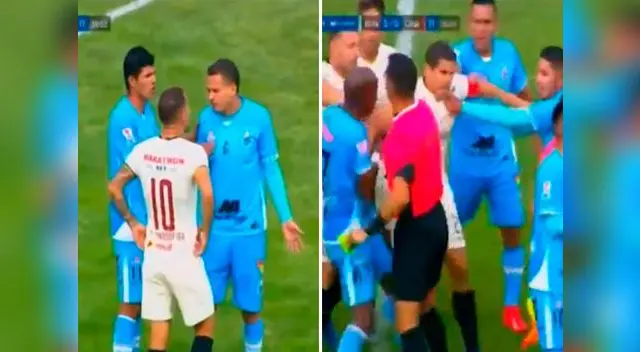 Pelea provocó la expulsión de Alberto Quintero en el duelo por la Liga 1 Pelea provocó la expulsión de Alberto Quintero en el duelo por la Liga 1