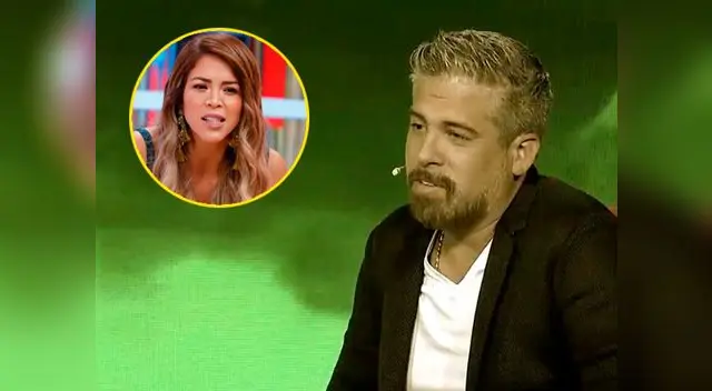 Pedro Moral se quedó muy sorprendido al ver cómo Sheyla Rojas recibía muchos productos de diferentes marcas. 