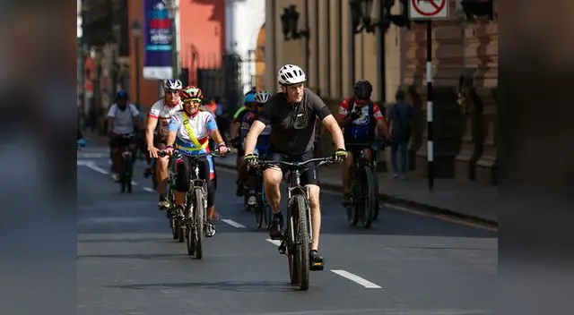 Jorge Muñoz inauguró ciclovía que une al Cercado de Lima con la ciudad