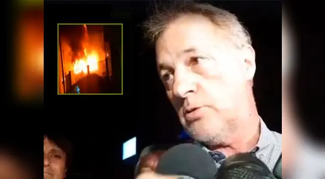 Jorge Muñoz indignado por incendio en exterminal de Fiori