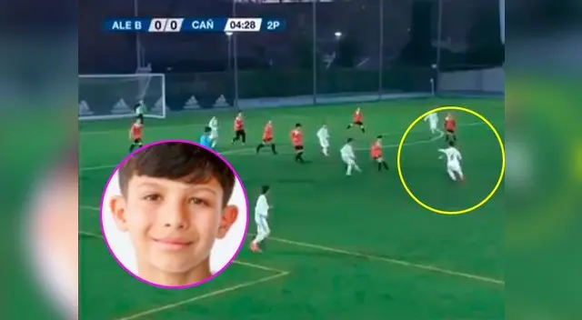 Real Madrid ficha a promesa peruana conocido como la "perla alevín"