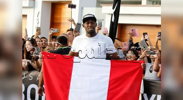 Usain Bolt fue ovacionado por los asistentes a la carrera Usain Bolt fue ovacionado por los asistentes a la carrera