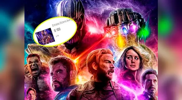 Mercado Libre dispara precios de boletos para estreno de Avengers:Engame Mercado Libre dispara precios de boletos para estreno de Avengers:Engame