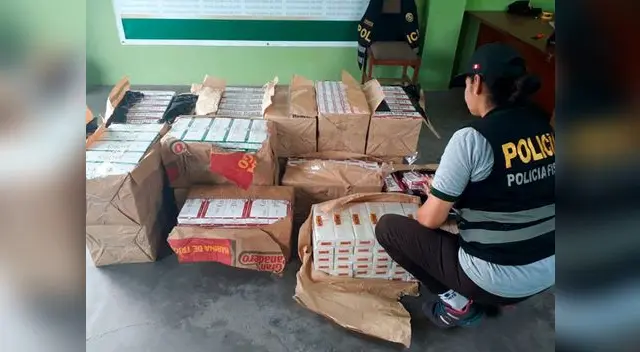 Cigarrillos y licores de contrabando incautan en Pucusana