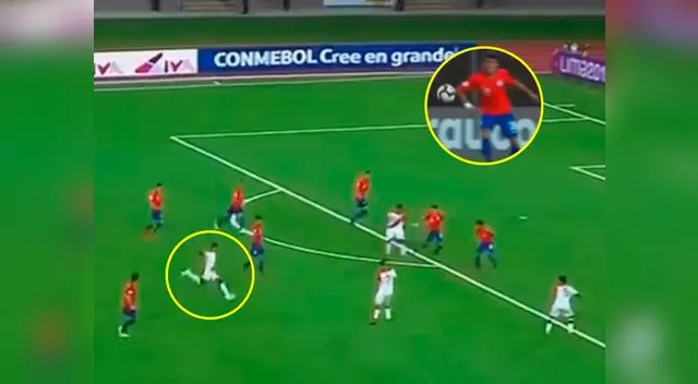 Perú vs. Chile: este fue el penal no cobrado a favor de la Selección peruana
