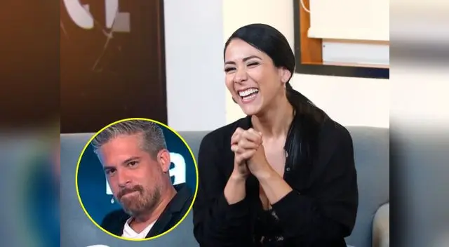 Aunque Magdyel Ugaz trató de tomarlo de la mejor manera, se notó su rostro de impresión