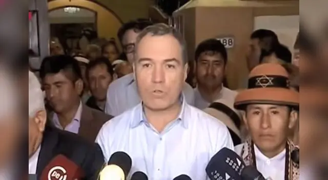 Salvador del Solar indicó que se llegaron a grandes acuerdo con el presidente de comunidad Las Bambas
