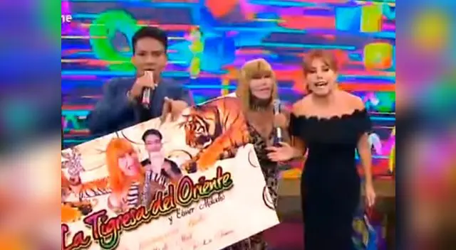 La Tigresa del Oriente anuncia que se casará en el programa de Magaly Medina