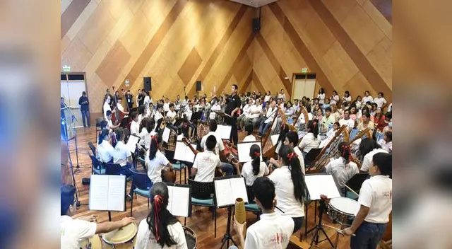 Niños del INSN San Borja disfrutaron de inolvidable concierto