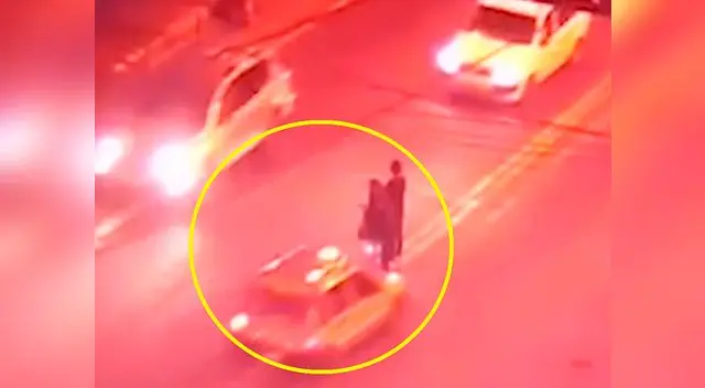 Tres personas graves tras ser embestidas por taxista en Santa Anita