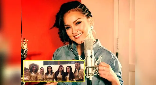 La cantante Daniela Darcourt se reencontró con sus ex compañeras de agrupación