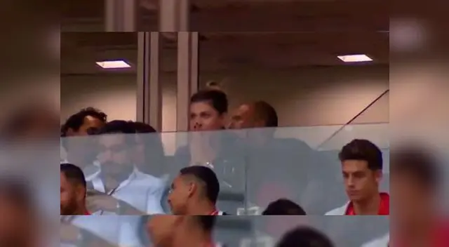 Se revelan nuevas imágenes de Alondra García Miró alentando a Paolo Guerrero