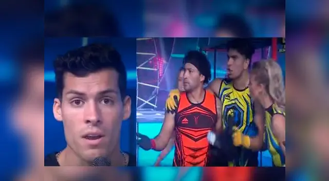 Patrico Parodi salvó a Zumba de la eliminación en Esto es Guerra Patrico Parodi salvó a Zumba de la eliminación en Esto es Guerra