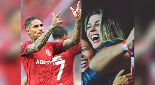 Alondra García Miró celebró los goles de Paolo Guerrero junto a la familia del futbolista Alondra García Miró celebró los goles de Paolo Guerrero junto a la familia del futbolista