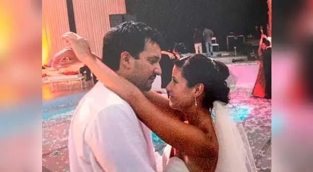 La carismática conductora festejó el cumpleaños de su esposo