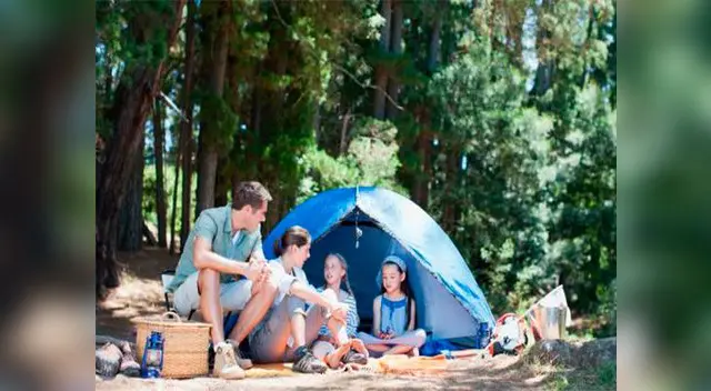 Otra opción clásica para los días libres de Semana Santa es acampar con los amigos, la pareja o la familia