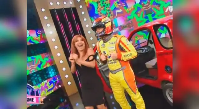 Magaly TV: Mario Hart asombra al bailar 'La Faldita' de Leslie Shaw