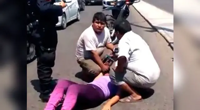 Joven estuvo inconsciente por varios minutos