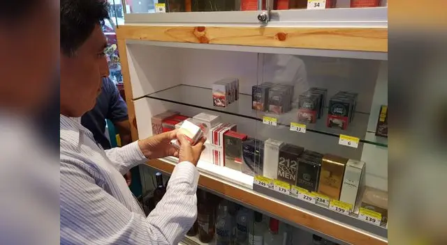 Descubren productos de contrabando en conocida tienda miraflorina