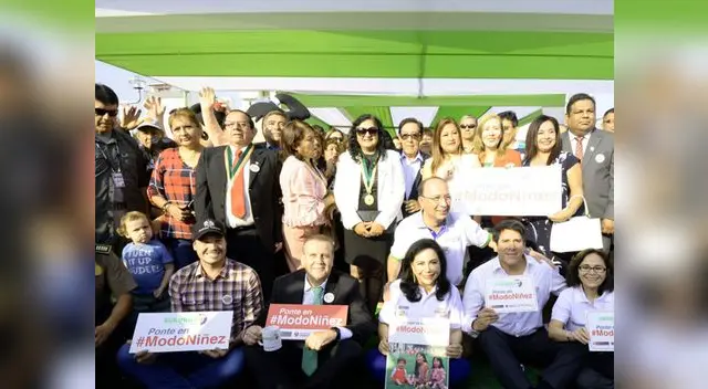 Ministra Gloria Montenegro y alcaldes de varios distritos se ponen en Modo Niñez Ministra Gloria Montenegro y alcaldes de varios distritos se ponen en Modo Niñez