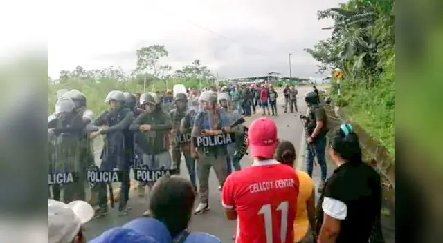 Más de 10 heridos se han registrado y bloquearon carretera interoceánica