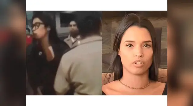 Giordana Lostaunau dice estar arrepentida por agredir policías