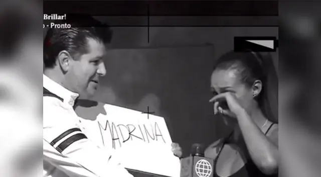 Angie Arizaga fue parte de un acto de magia que la llevó a recordar cosas de su pasado